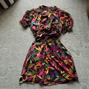 Fully lined midi dress